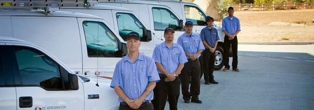 KIC Refrigeration crew ready for Mini Split Repair jobs across Milpitas